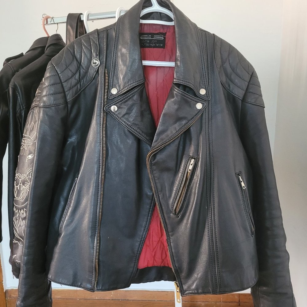 HEAVY LEATHER GERMAN ORIGINAL BERLIN MOTOR JACKET
